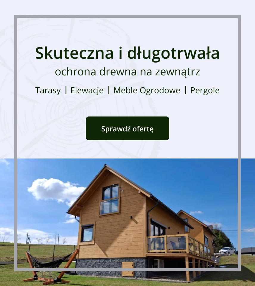 Ochrona drewna na zewnątrz
